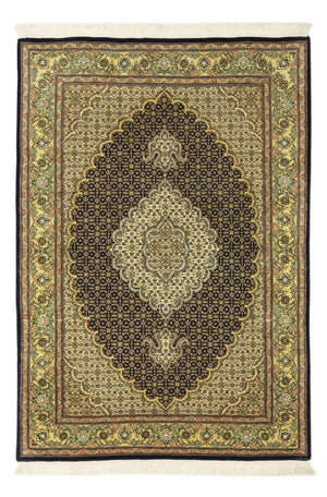 Persisk matta - Tabriz - Royal - 146 x 102 cm - mörkgrön