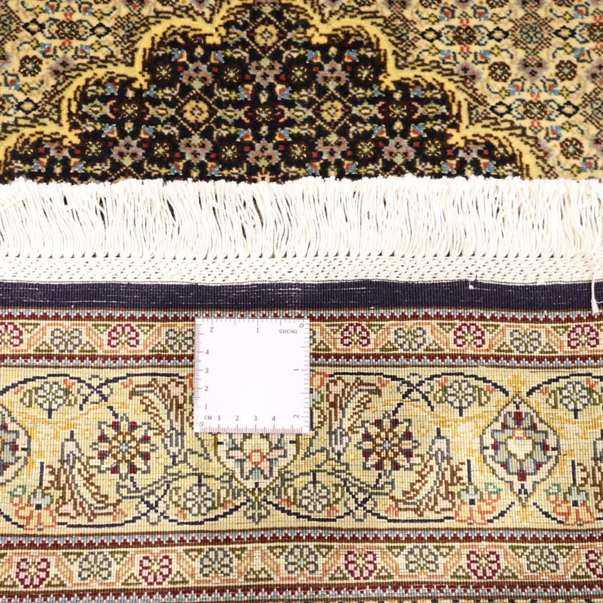 Persisk matta - Tabriz - Royal - 146 x 102 cm - mörkgrön