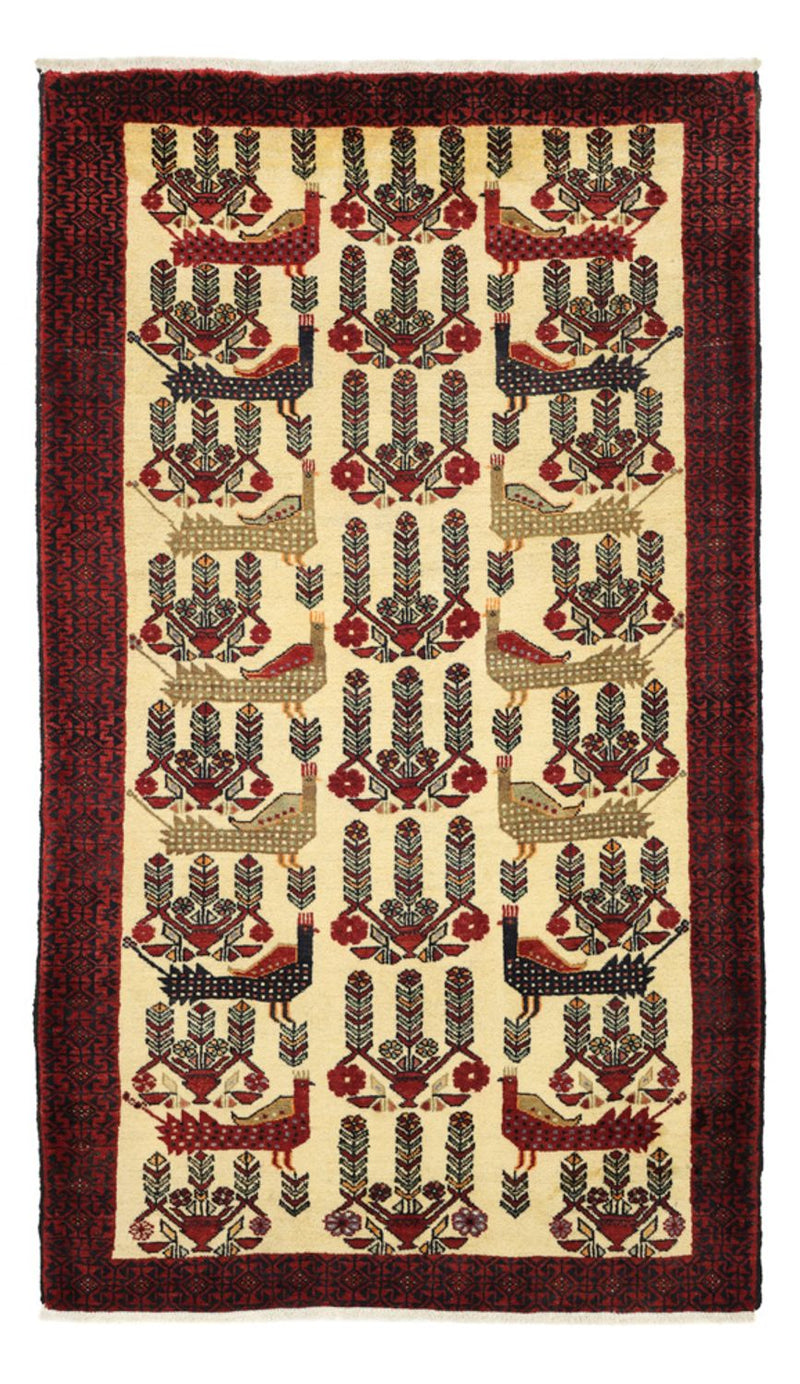 Runner Baluch-matta - 196 x 109 cm - beige