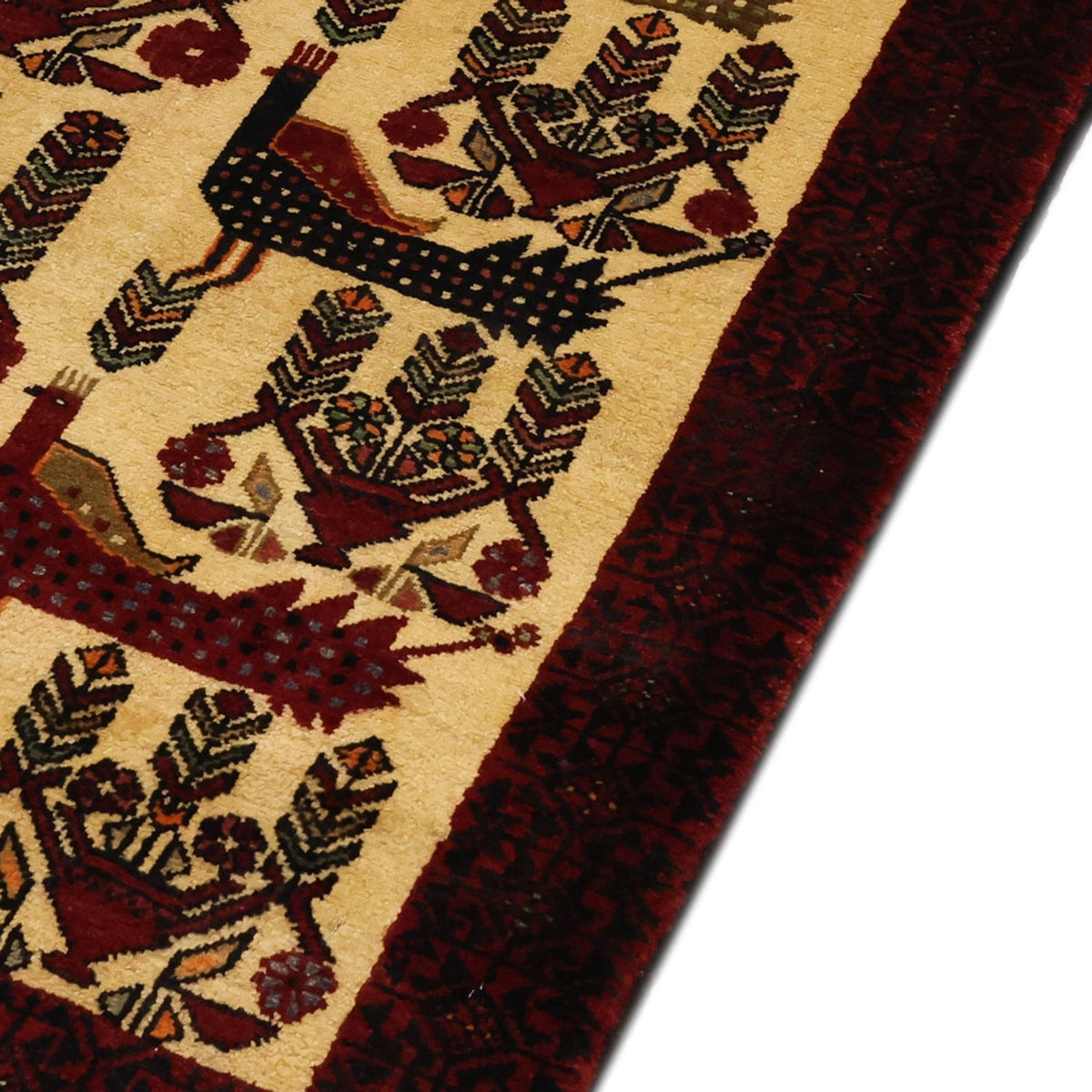 Runner Baluch-matta - 196 x 109 cm - beige