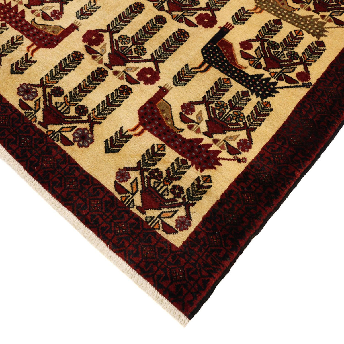 Runner Baluch-matta - 196 x 109 cm - beige