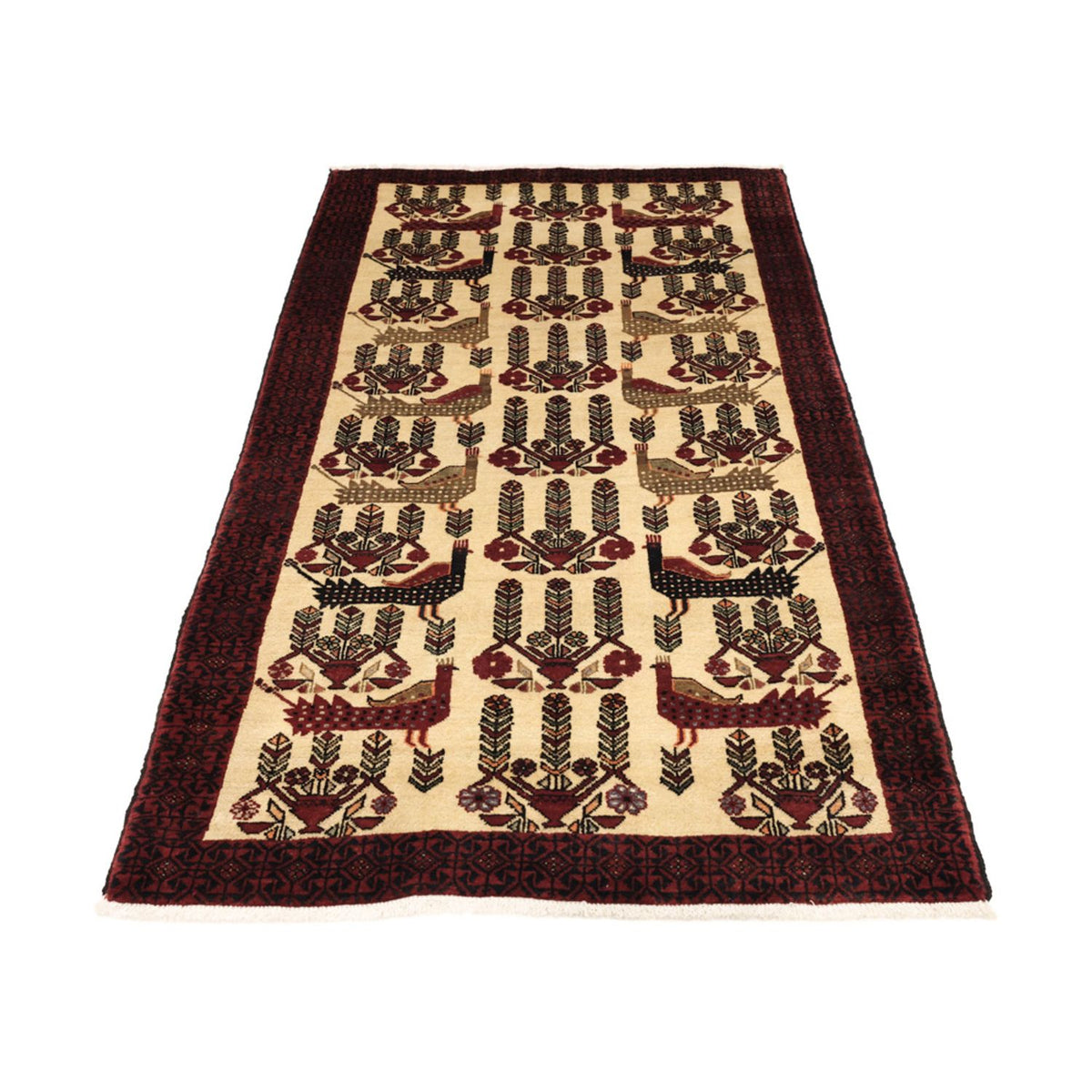 Runner Baluch-matta - 196 x 109 cm - beige
