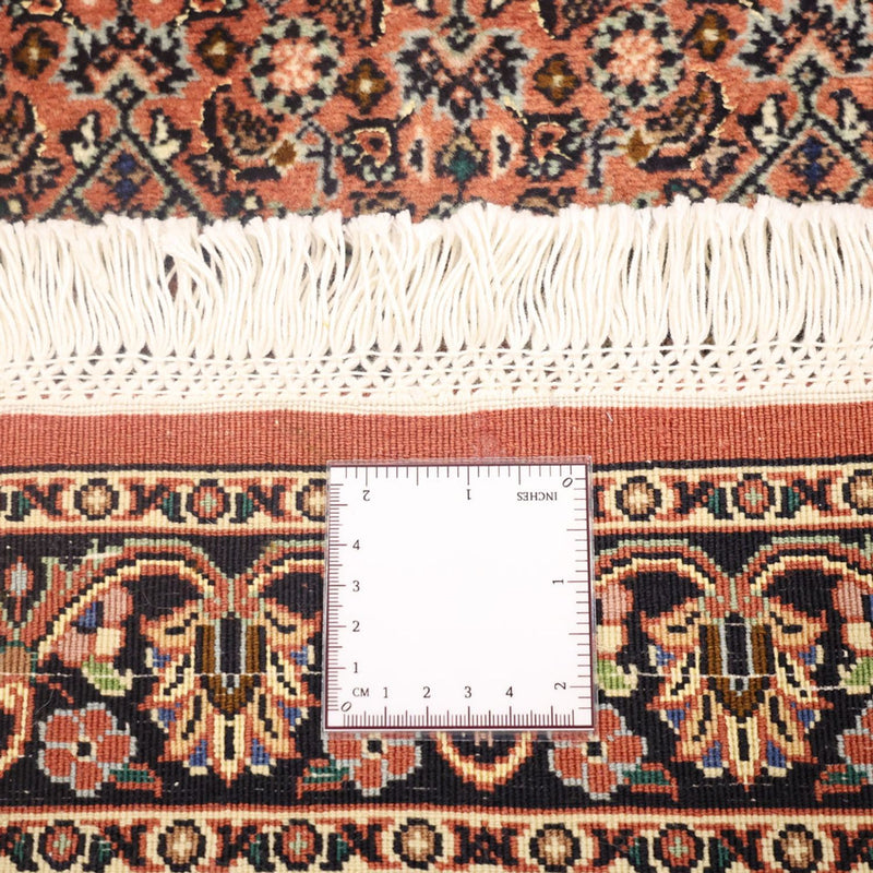 Persisk matta - Bijar - 144 x 70 cm - mörkröd