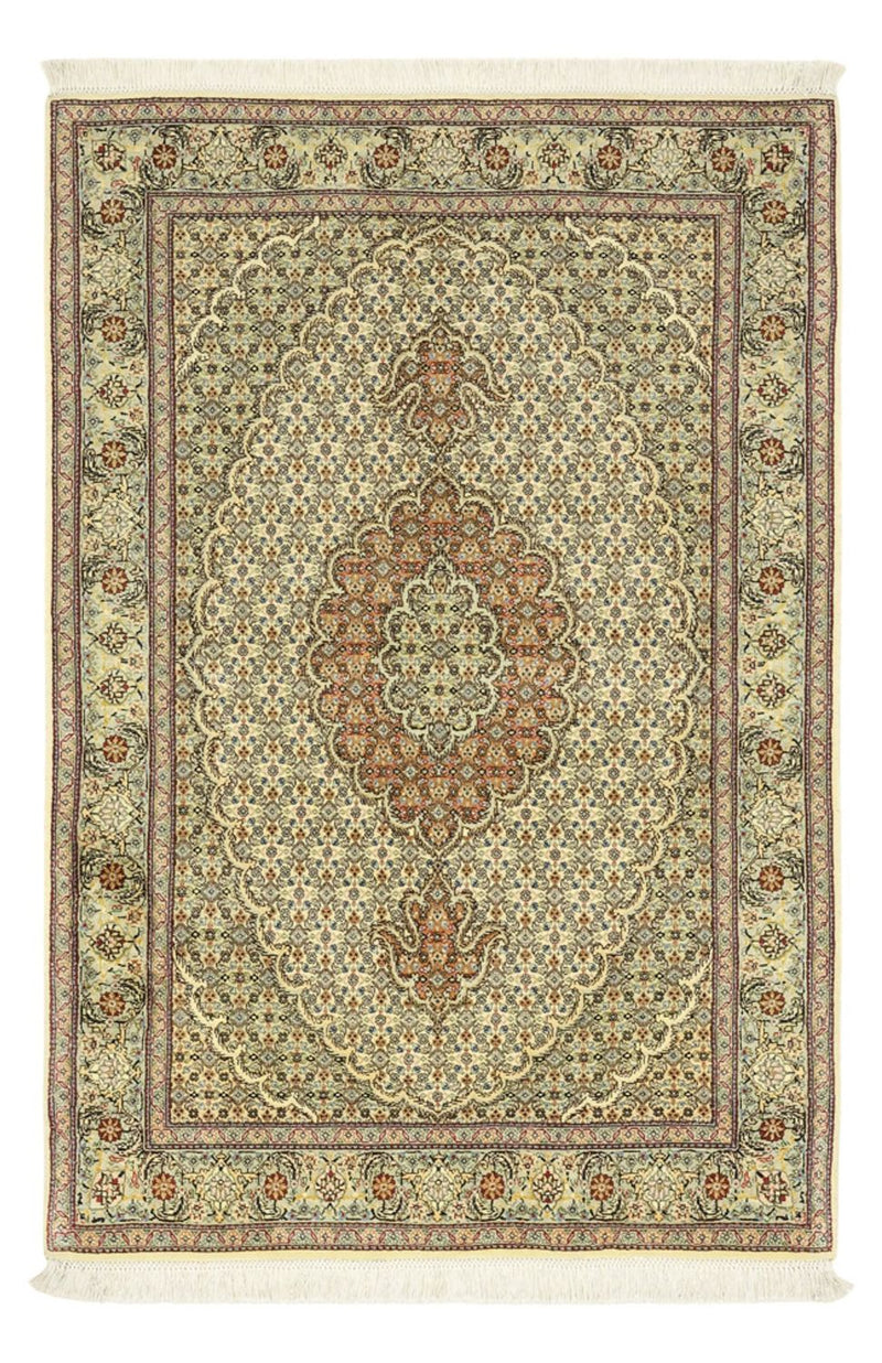 Persisk matta - Tabriz - Royal - 150 x 102 cm - olivgrön