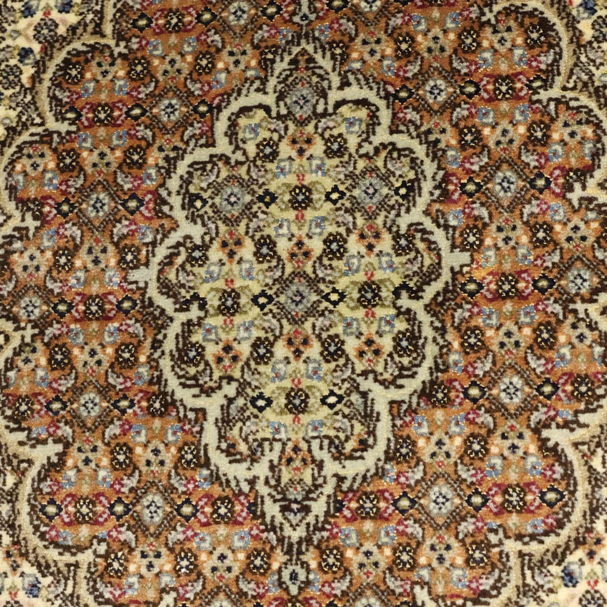 Persisk matta - Tabriz - Royal - 150 x 102 cm - olivgrön