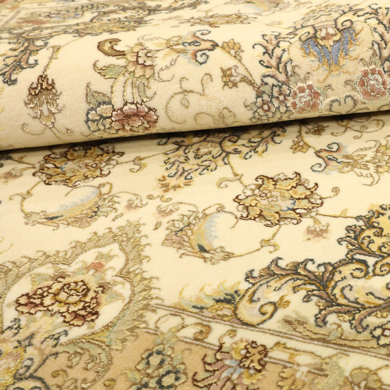 Persisk matta - Tabriz - 161 x 100 cm - beige