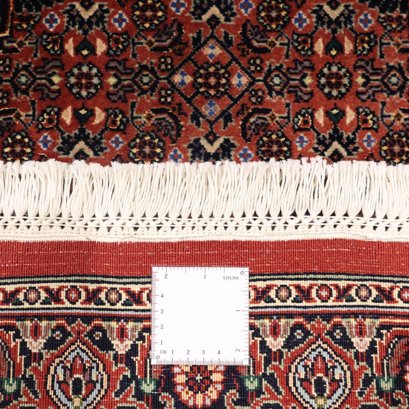 Persisk matta - Bijar - 147 x 90 cm - mörkröd