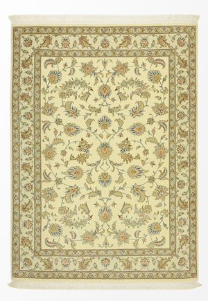 Persisk matta - Tabriz - Royal - 151 x 108 cm - beige