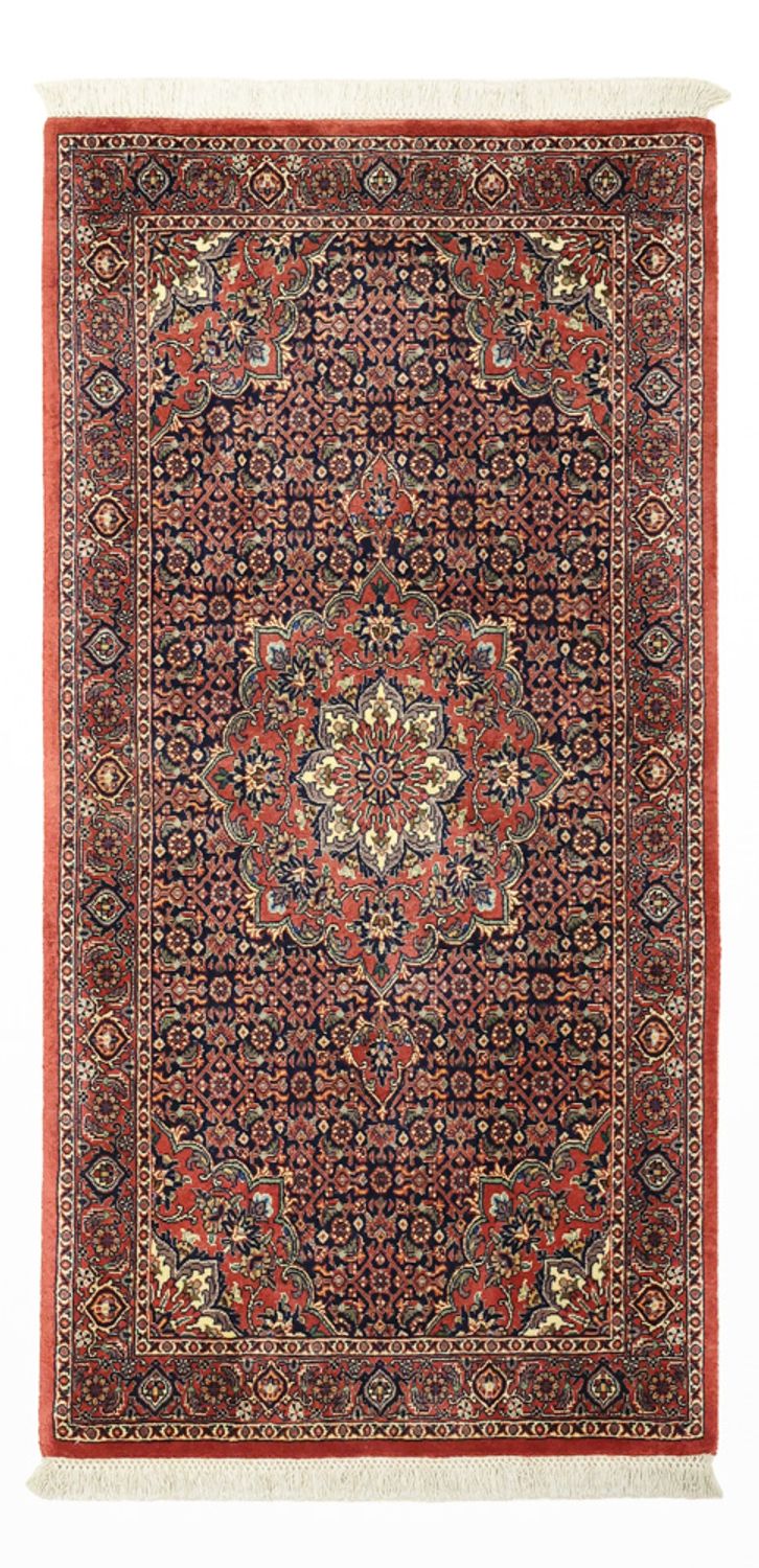Persisk matta - Bijar - 136 x 69 cm - mörk beige