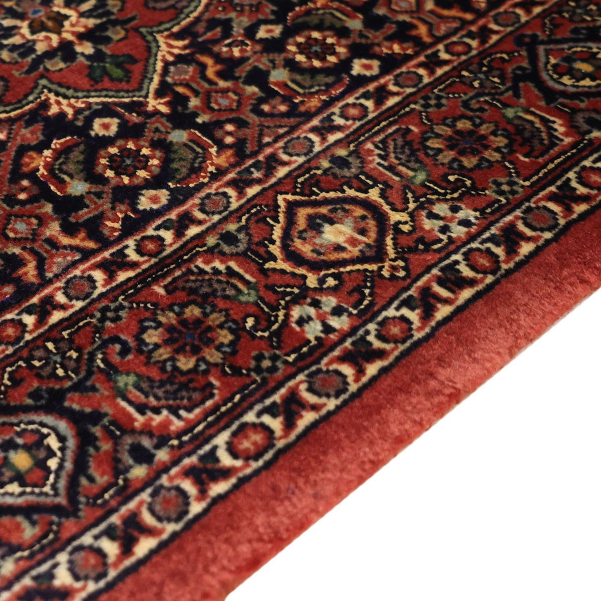 Persisk matta - Bijar - 136 x 69 cm - mörk beige