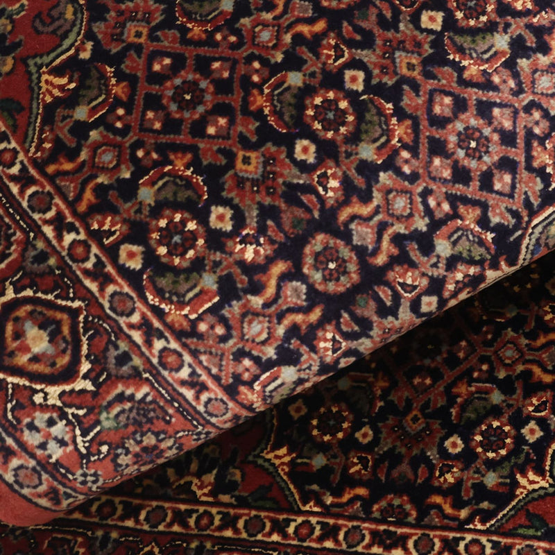 Persisk matta - Bijar - 136 x 69 cm - mörk beige