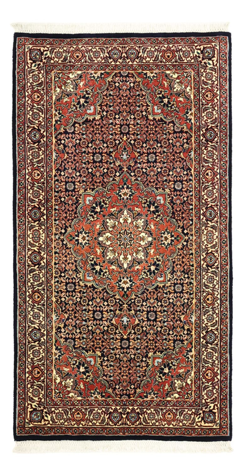 Persisk matta - Bijar - 136 x 72 cm - mörk beige
