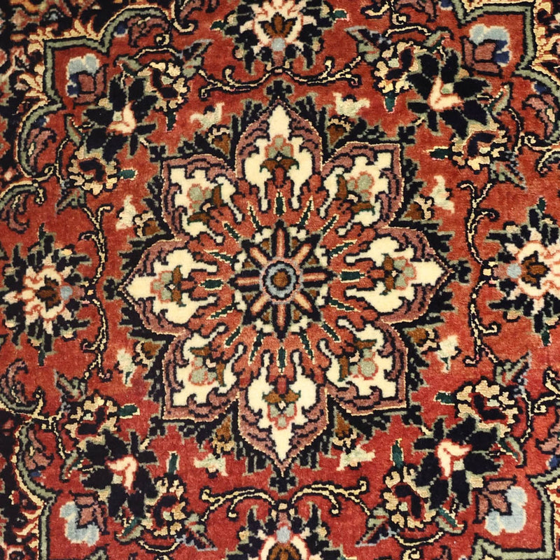 Persisk matta - Bijar - 136 x 72 cm - mörk beige