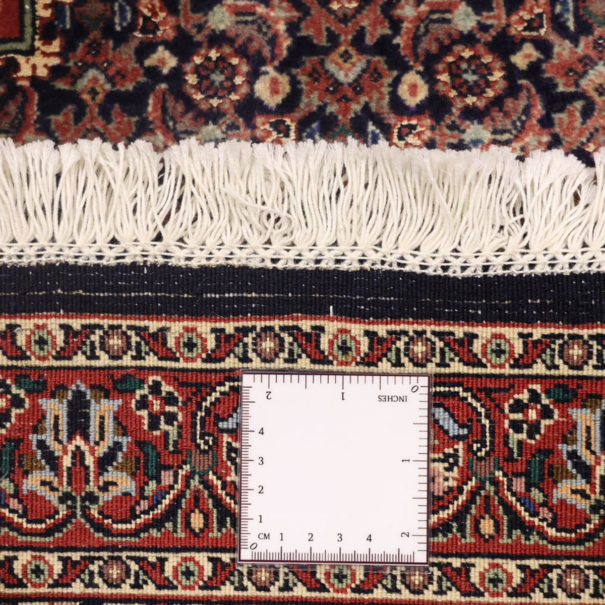 Persisk matta - Bijar - 136 x 73 cm - mörk beige