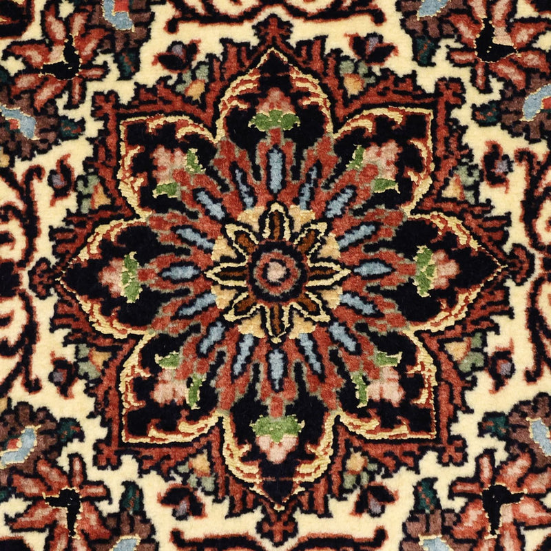 Persisk matta - Bijar - Kungliga - 137 x 70 cm - mörkröd