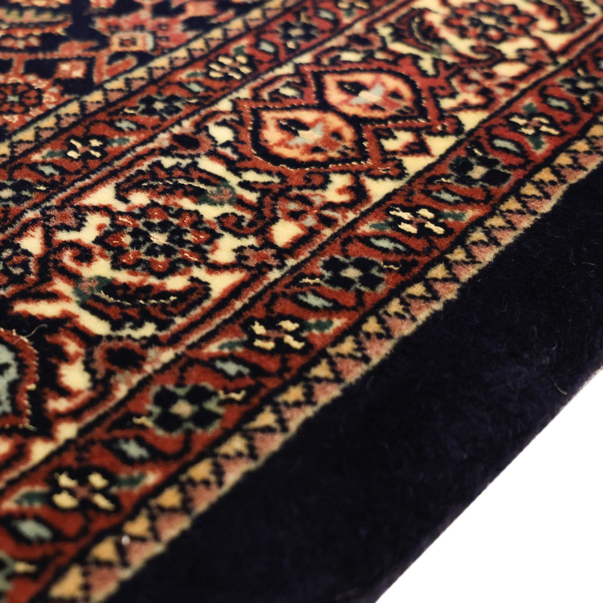 Persisk matta - Bijar - Kungliga - 149 x 89 cm - mörkröd