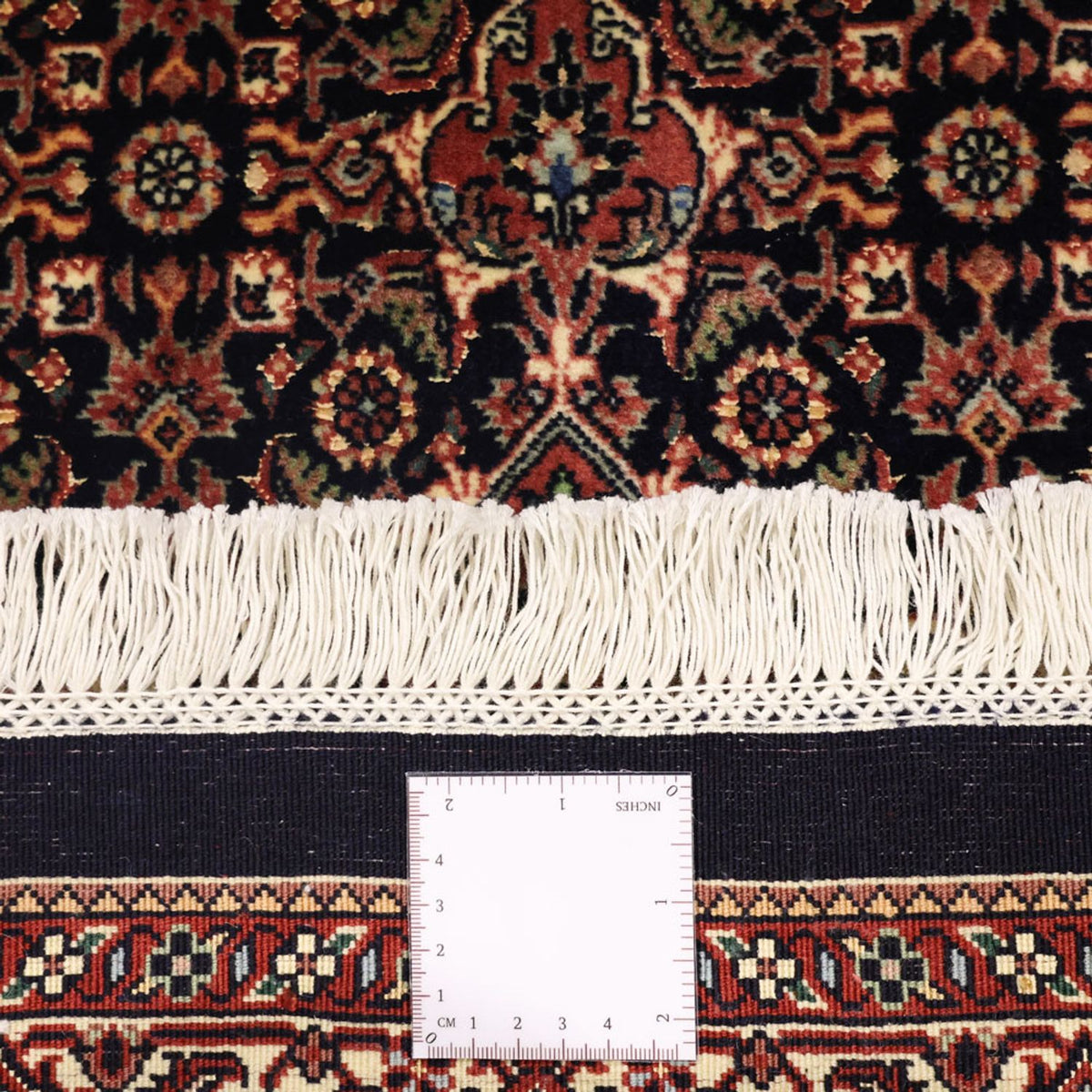 Persisk matta - Bijar - Kungliga - 149 x 89 cm - mörkröd