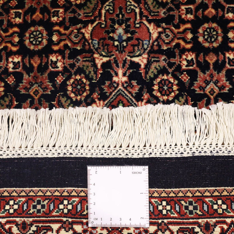 Persisk matta - Bijar - Kungliga - 149 x 89 cm - mörkröd