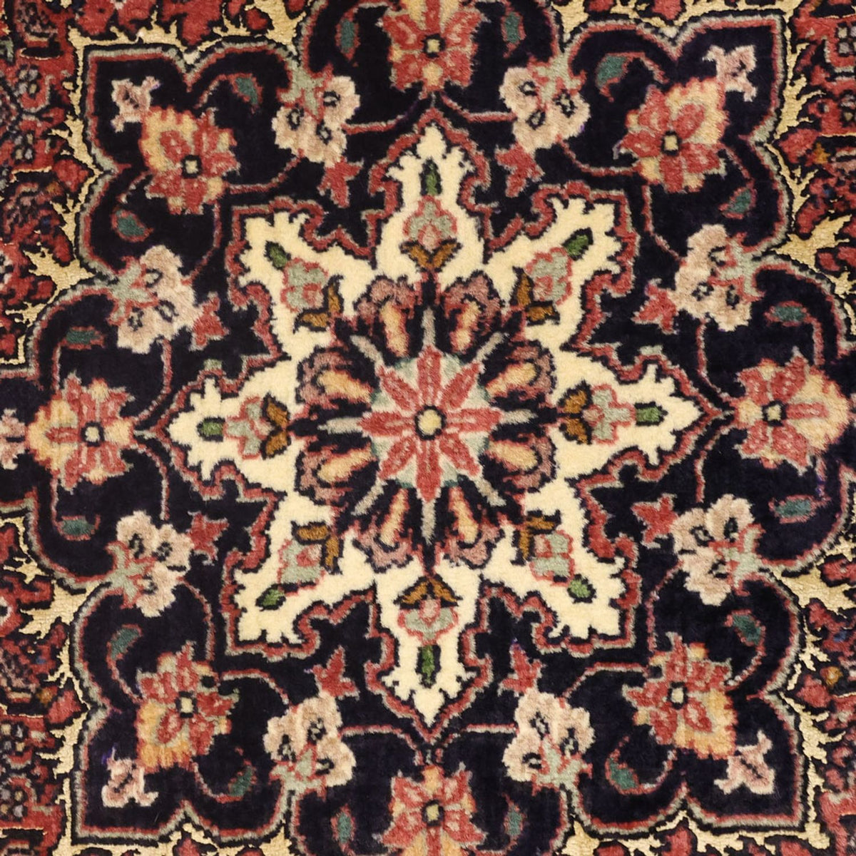 Persisk matta - Bijar - Kungliga - 147 x 70 cm - rost