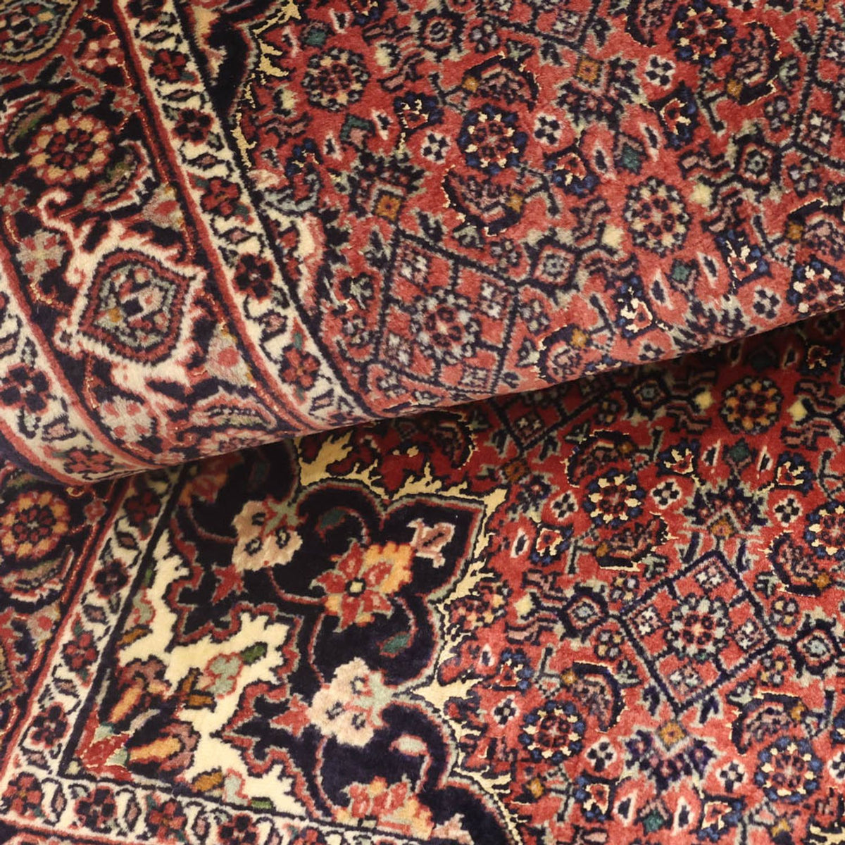 Persisk matta - Bijar - Kungliga - 147 x 70 cm - rost