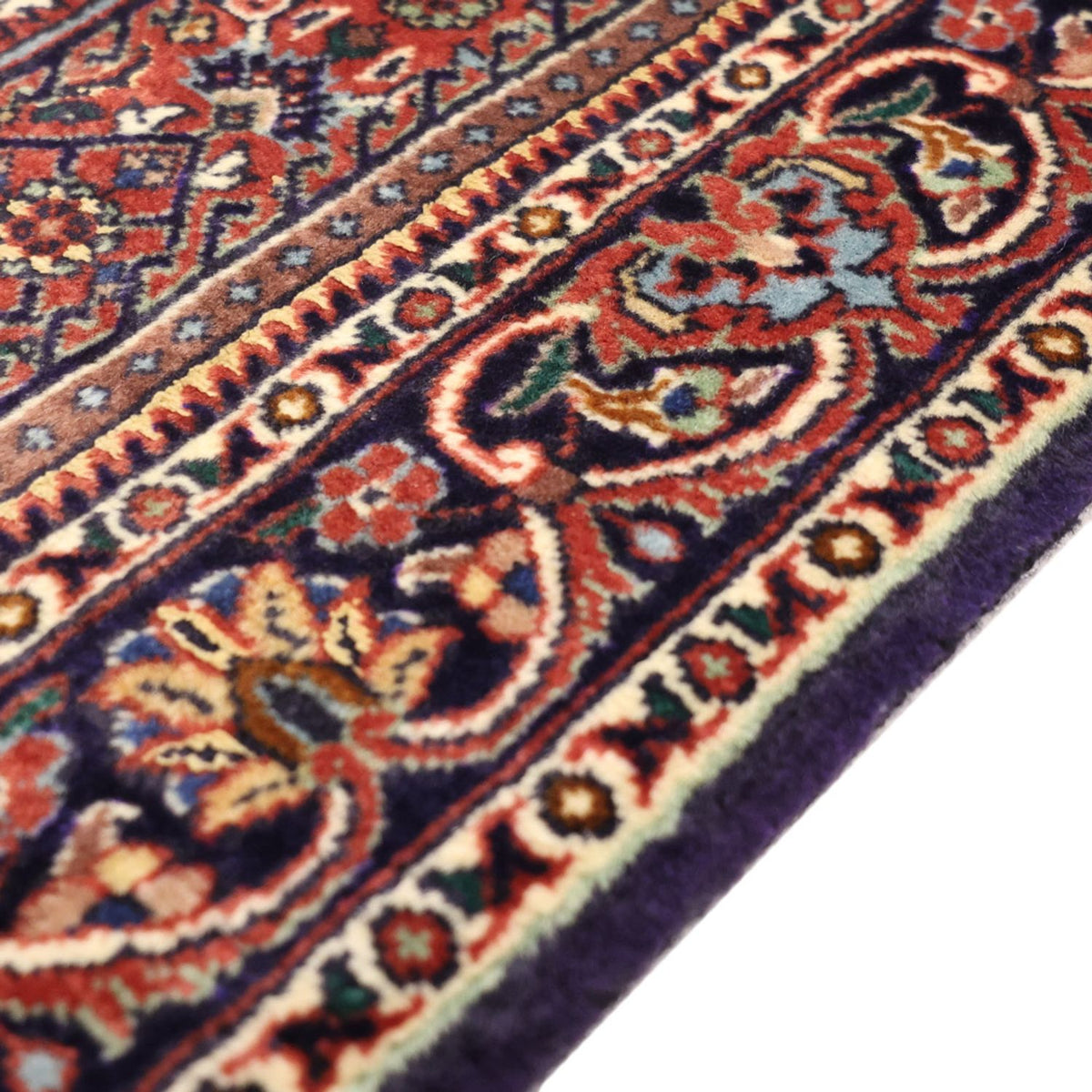 Persisk matta - Bijar - Kungliga - 135 x 70 cm - rost