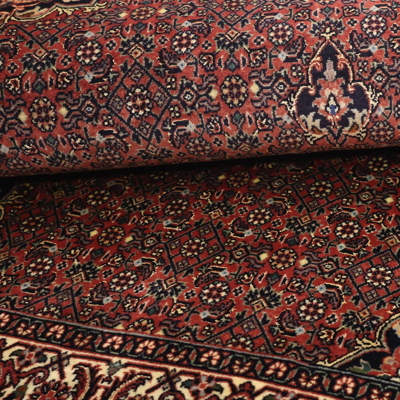 Persisk matta - Bijar - Kungliga - 145 x 101 cm - rost