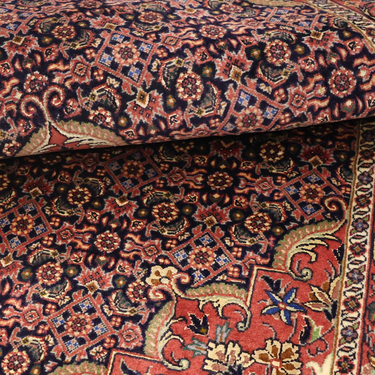 Persisk matta - Bijar - Kungliga - 148 x 91 cm - rost