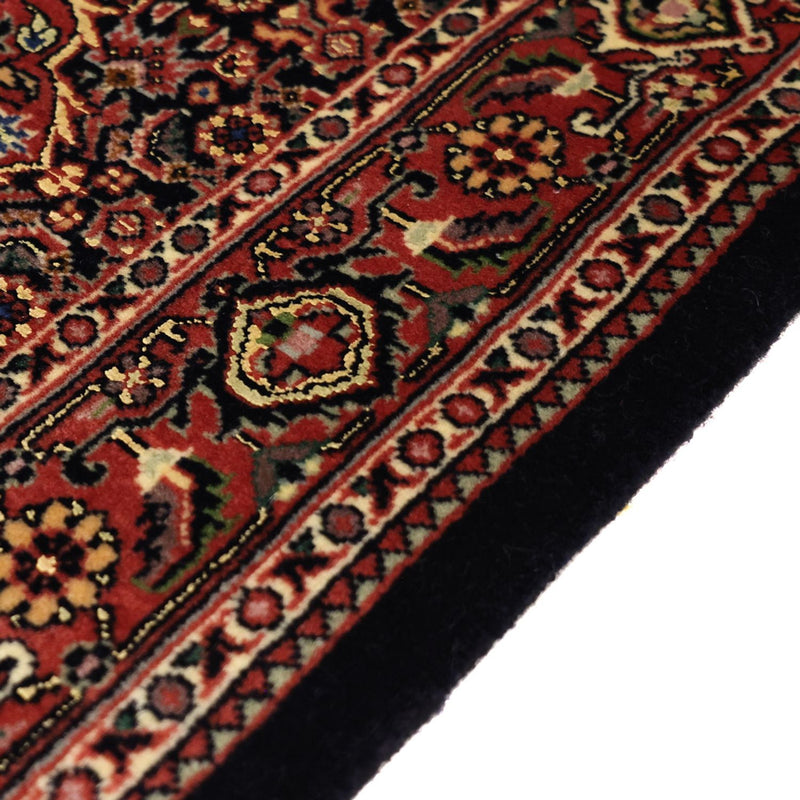 Persisk matta - Bijar - Kungliga - 140 x 70 cm - mörkröd