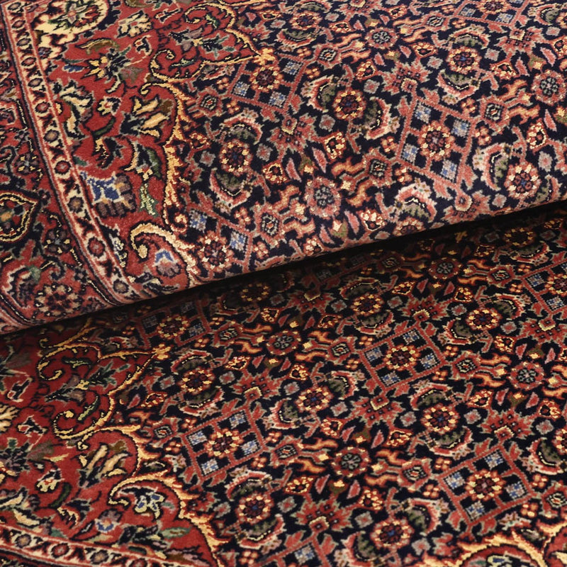 Persisk matta - Bijar - Kungliga - 154 x 89 cm - mörk beige