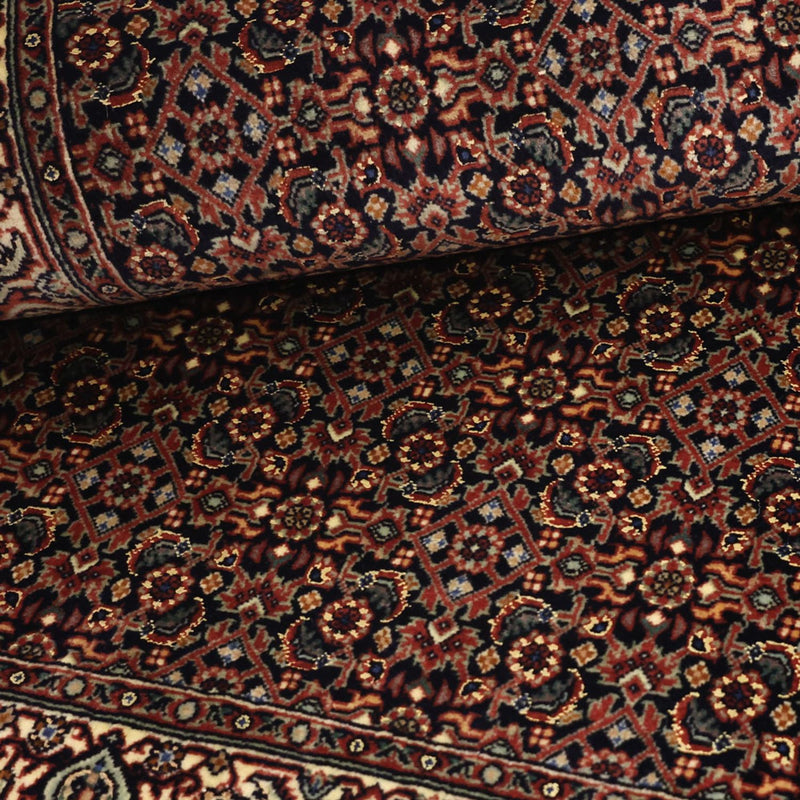 Persisk matta - Bijar - Kungliga - 150 x 91 cm - mörk beige