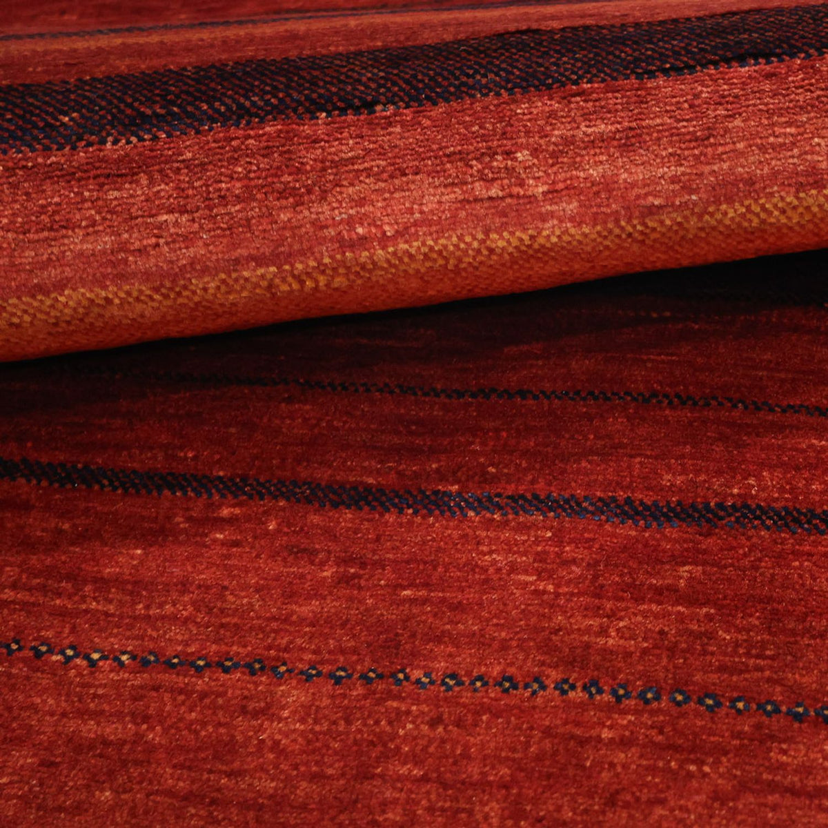 Gabbeh-matta - Kashkuli Persiska kvadrat  - 112 x 103 cm - flerfärgad