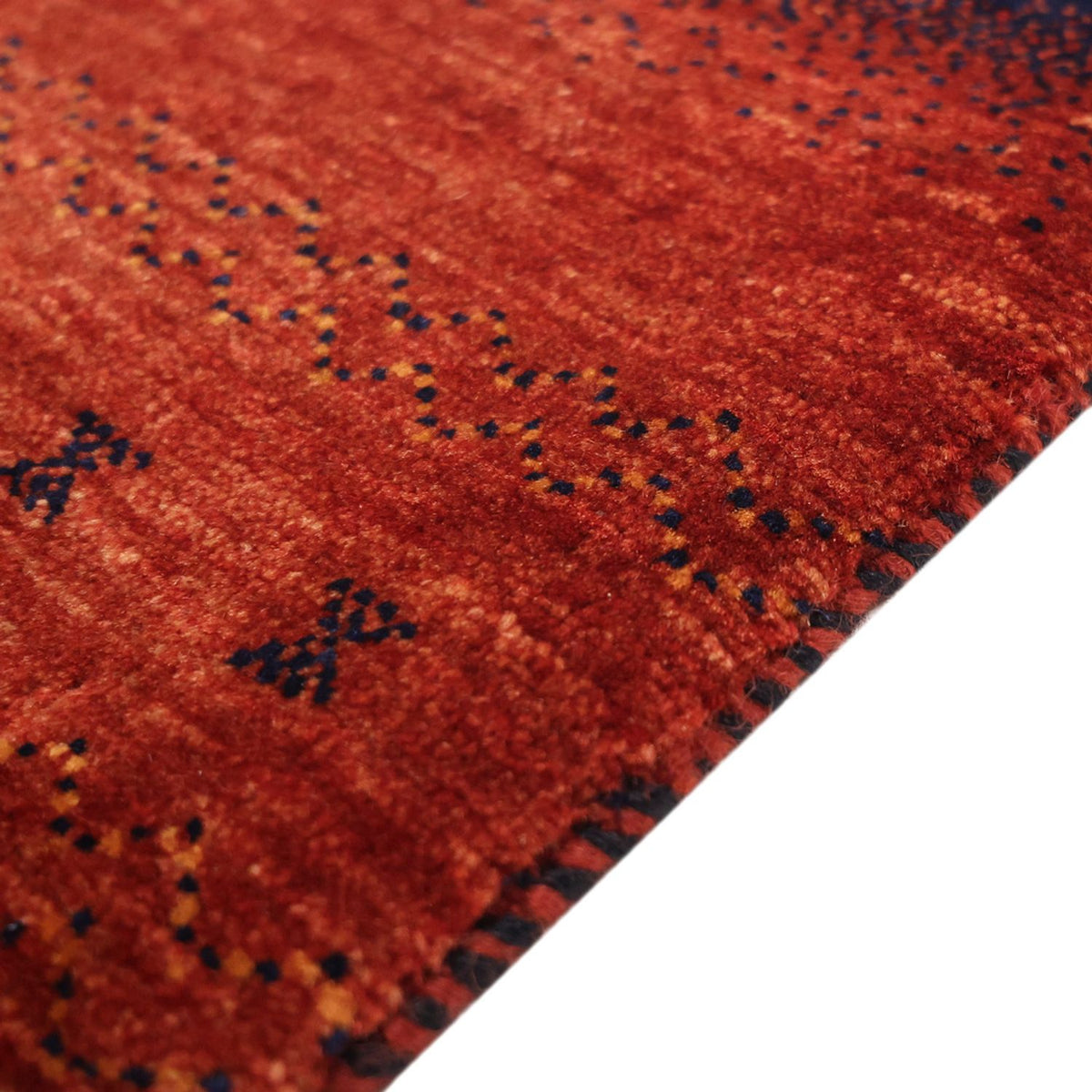 Gabbeh-matta - Kashkuli Persiska kvadrat  - 114 x 101 cm - flerfärgad