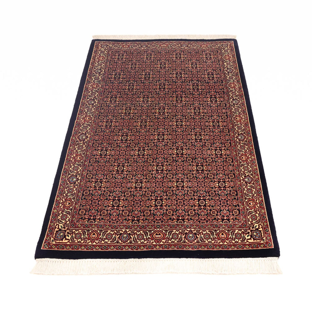 Persisk matta - Bijar - Kungliga - 148 x 89 cm - mörk beige