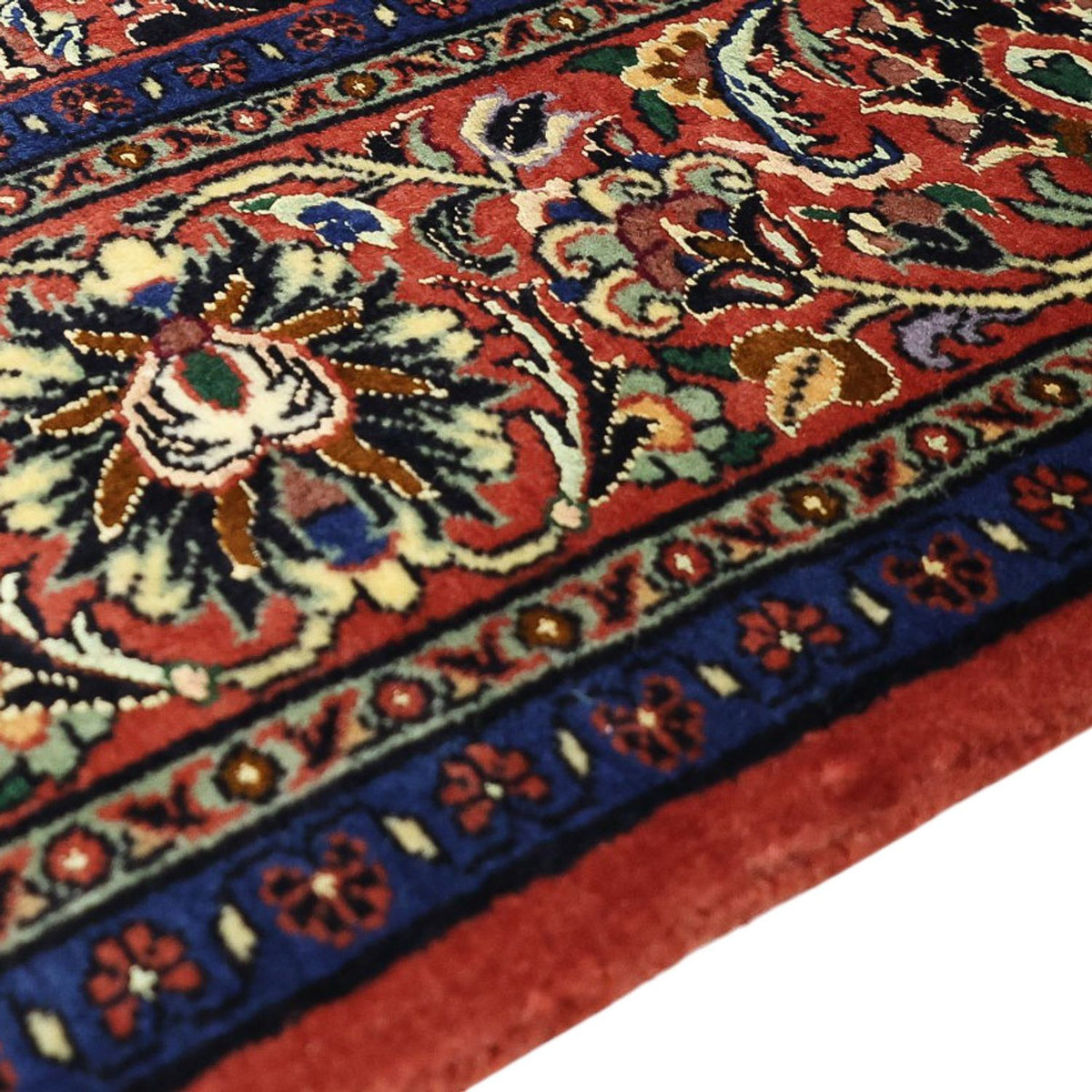 Persisk matta - Bijar - Kungliga - 208 x 132 cm - mörkblå