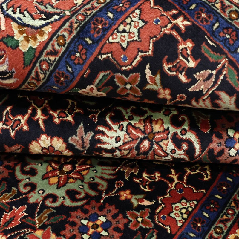 Persisk matta - Bijar - Kungliga - 208 x 132 cm - mörkblå