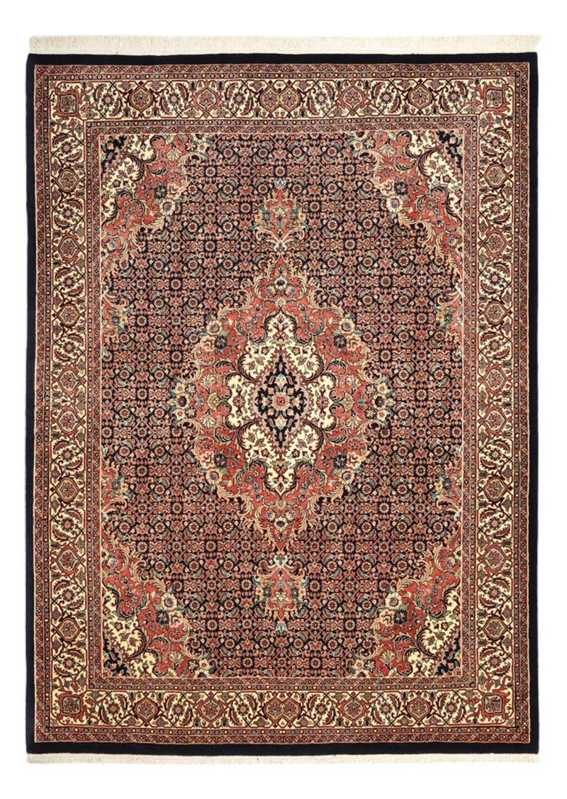 Persisk matta - Bijar - Kungliga - 202 x 149 cm - mörk beige