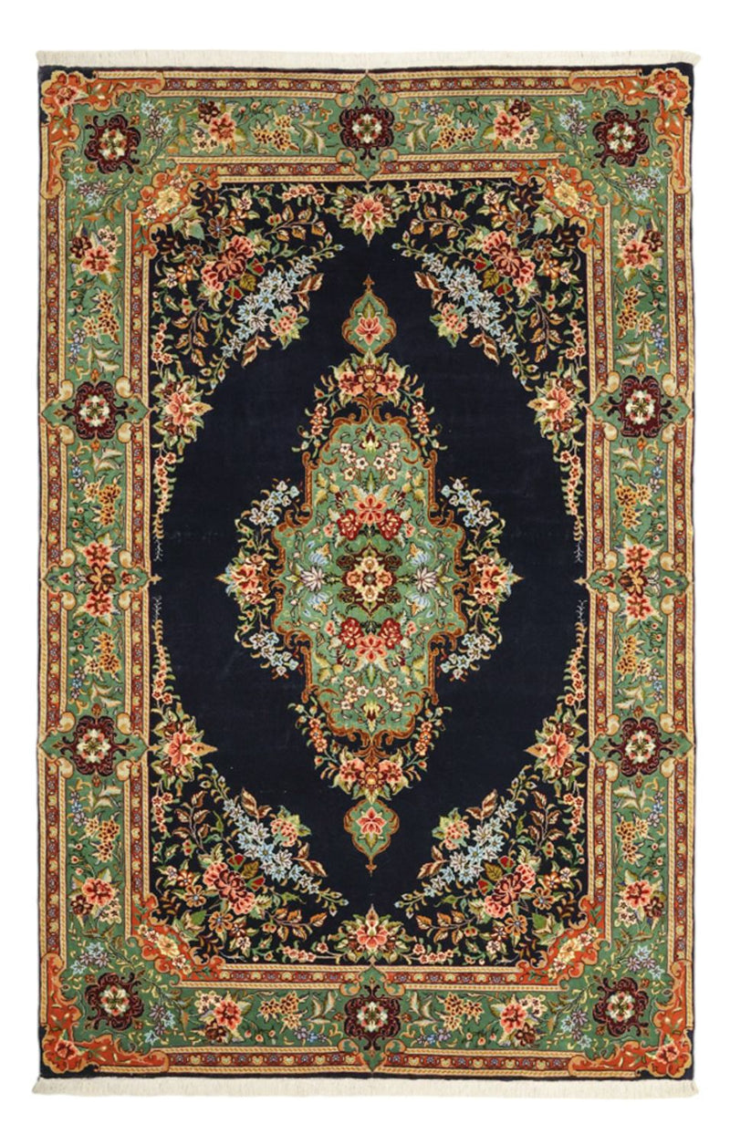 Persisk matta - Classic - 161 x 102 cm - mörkblå