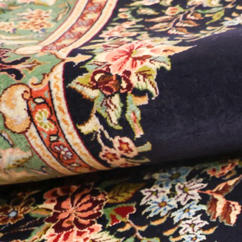 Persisk matta - Classic - 161 x 102 cm - mörkblå