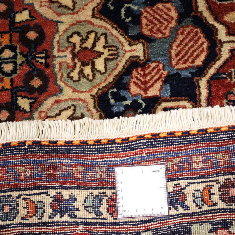 Persisk matta - Bijar - Kungliga - 276 x 168 cm - mörkröd