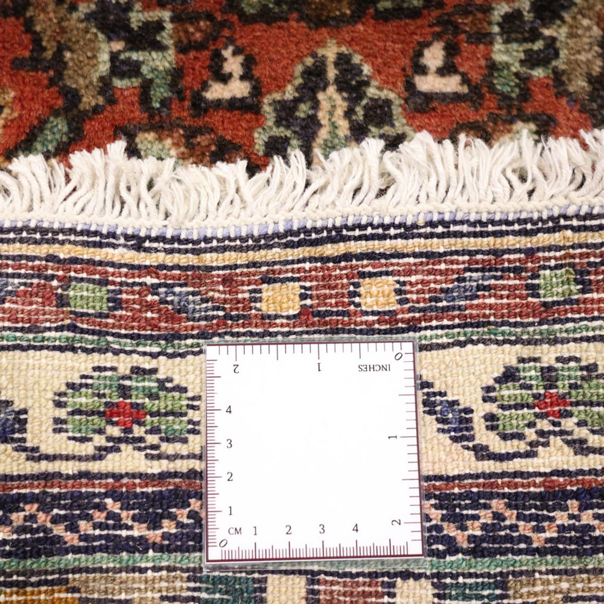 Runner Persisk matta - Nomadic - 313 x 83 cm - mörkröd