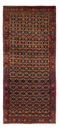 Runner Persisk matta - Nomadic - 294 x 129 cm - mörkröd