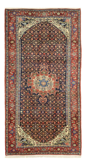 Runner Persisk matta - Bijar - 276 x 146 cm - mörkröd
