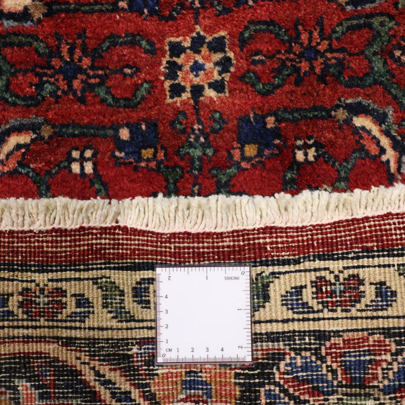 Persisk matta - Bijar - Kungliga - 288 x 168 cm - mörkröd