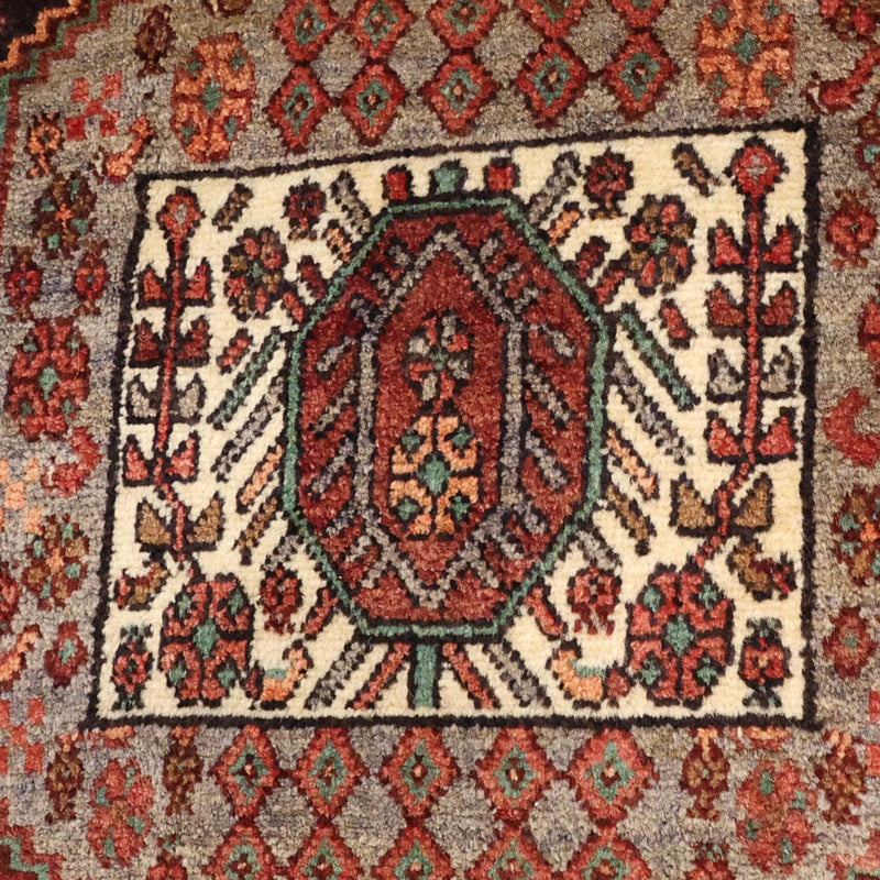 Runner Persisk matta - Nomadic - 295 x 130 cm - mörkröd