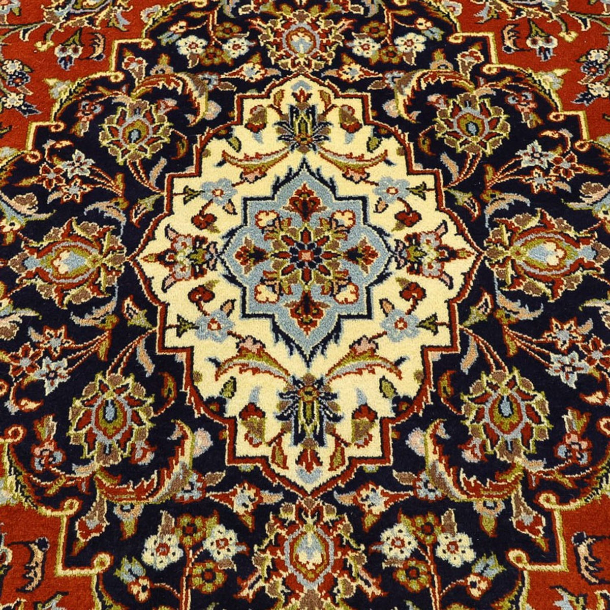 Persiska mattor - Keshan - 332 x 239 cm - ljusröd