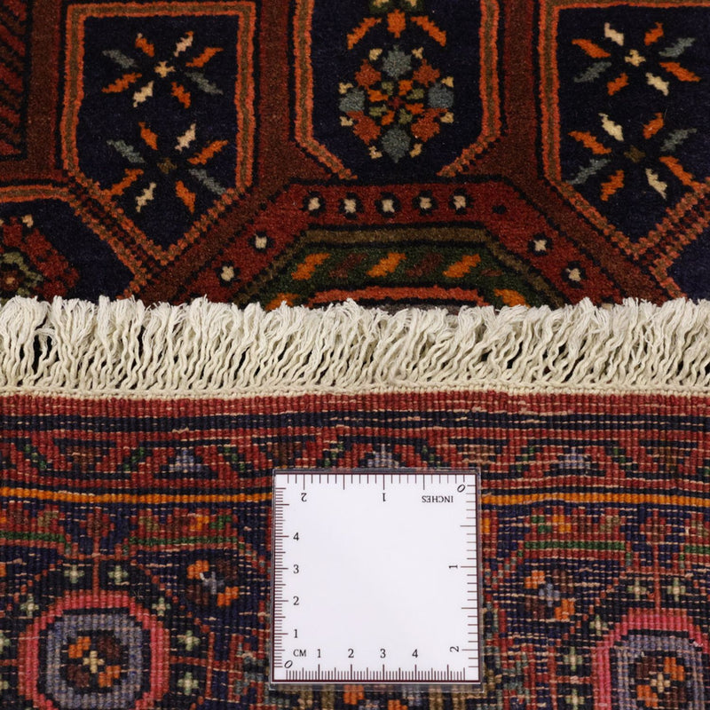 Persisk matta - Nomadic - 158 x 99 cm - mörkröd