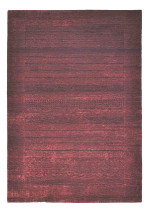 Gabbeh-mattan - Loribaft Indus - 235 x 166 cm - mörkröd
