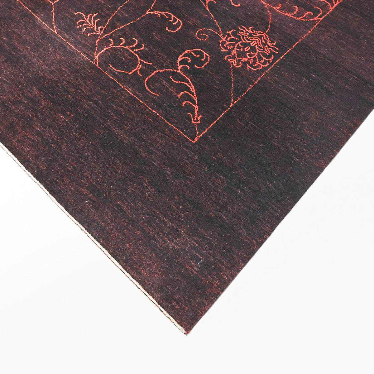 Gabbeh-mattan - Loribaft Indus - 240 x 173 cm - mörkblå