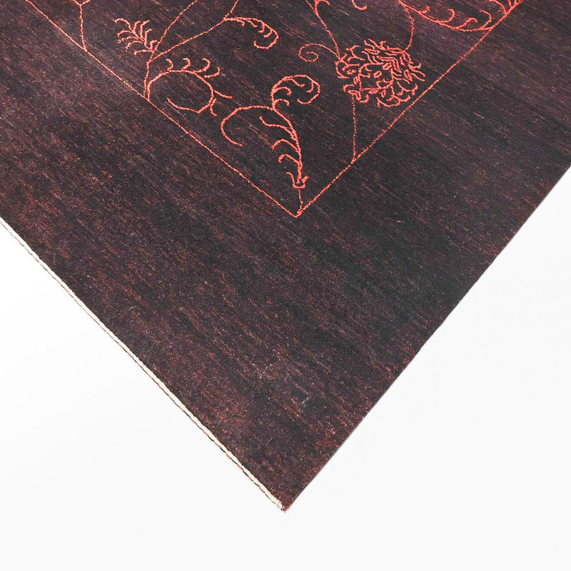 Gabbeh-mattan - Loribaft Indus - 240 x 173 cm - mörkblå