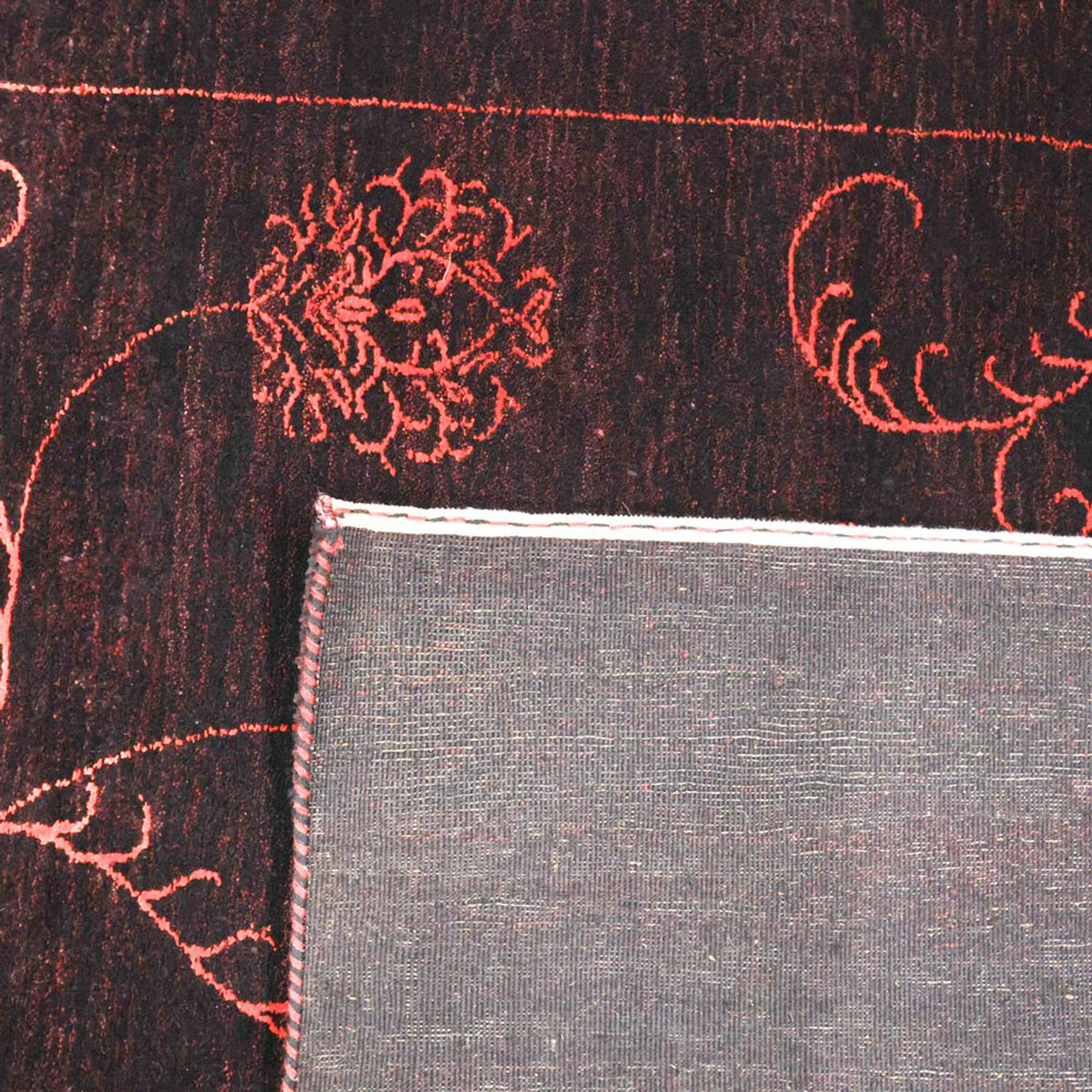 Gabbeh-mattan - Loribaft Indus - 240 x 173 cm - mörkblå